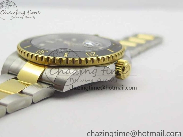 MiroTime 0309 Submariner 116613 LN Black Ceramic D1F 1:1 Best Edition Wrapped Gold SS Case and Bracelet A Lightweight 3186